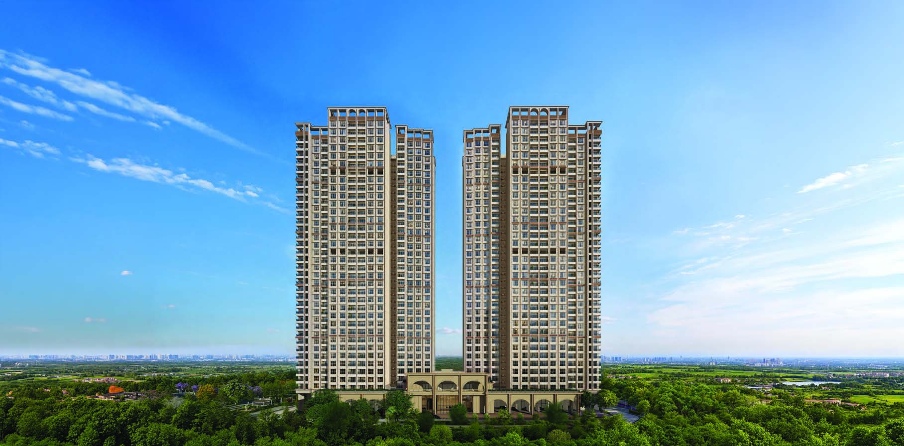Godrej Regent Park night view