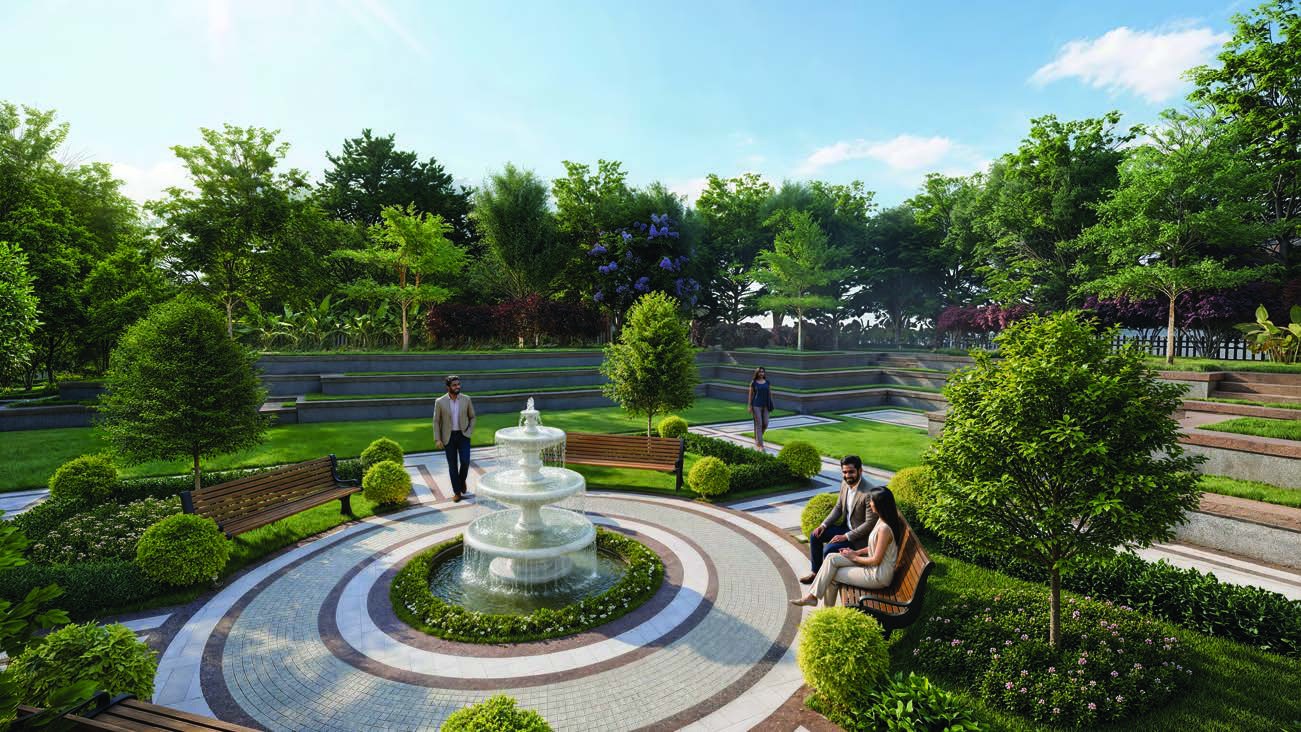 English gardens and open spaces